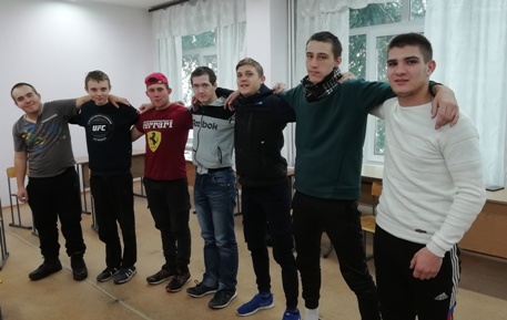 Проведение тренингов на сплочение у первокурсников в нашем колледже