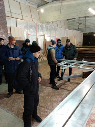 Экскурсия на ЗАО "Бийский деревообрабатывающий комбинат"