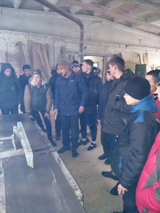 Экскурсия на ЗАО "Бийский деревообрабатывающий комбинат"